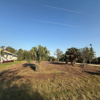 Land cleared and forestry mulched.